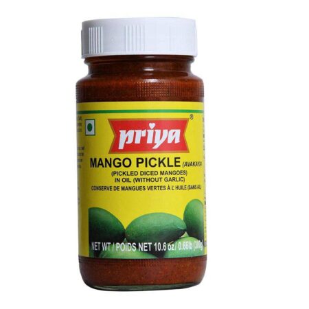 PRIYA MANGO PICKLE (AVAKAYA) 300G