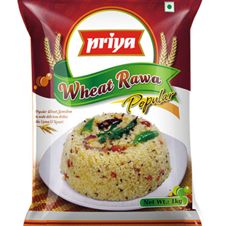 PRIYA WHEAT RAVA POPULAR 1KG